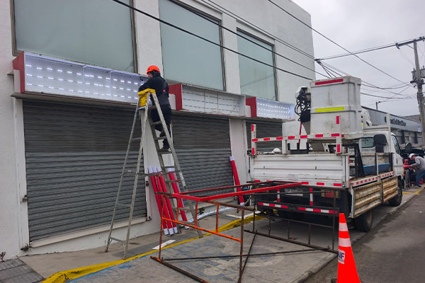 instalacion publicitaria